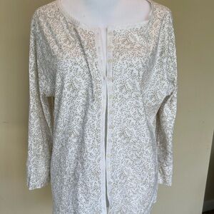 Eddie Bauer women’s XL button 3/4 sleeve shirt.